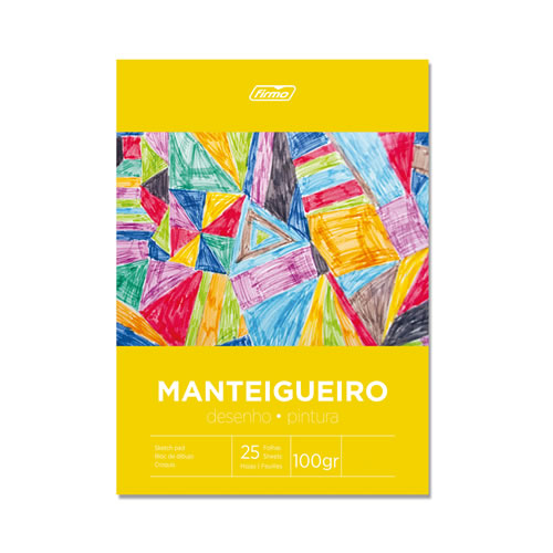 Bloco de Papel Manteigueiro A3 100g - 25 folhas