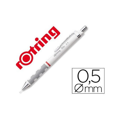 Lapiseira Rotring Tikky 0.5 Branca - 1un