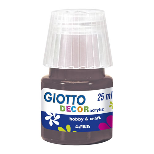 Tinta Acrilica Giotto Decor 25ml Sépia - Pack 6