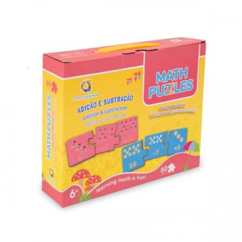 Puzzle Match it! Adição e Subtração