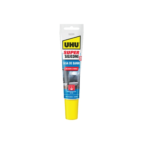 Super Silicone Casa de Banho Branco UHU 150ml