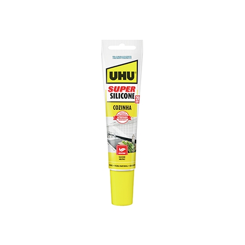 Super Silicone Cozinha Transparente UHU 150ml