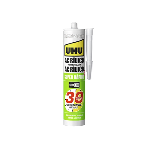 Silicone Sanitários e Cozinhas Transp. UHU 280 ml