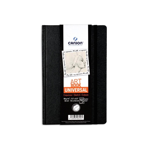 Caderno Canson Artbook Universal Fino A4 96gr 112F