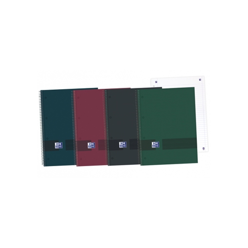 Caderno Espiral A4 Oxford&You Quadriculado 100Fls 