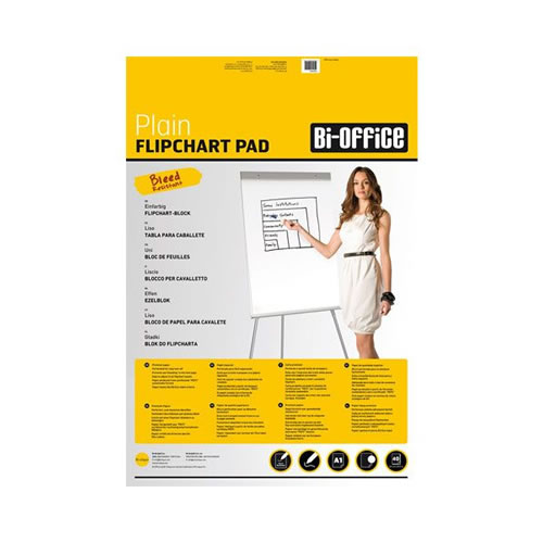 Bloco Papel Conferência 63gr 77x63cm 30fls - 2un