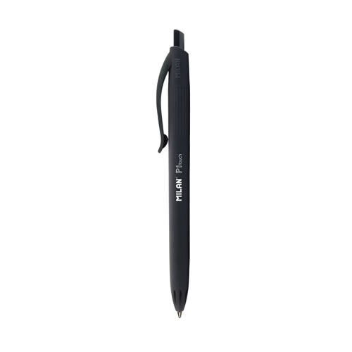Esferográfica Milan P1 Touch 1mm Preto - Cx 25