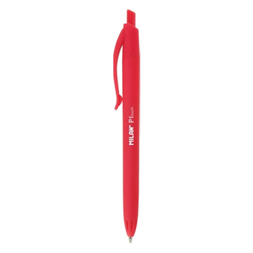Esferográfica Milan P1 Touch 1mm Vermelho - Cx 25