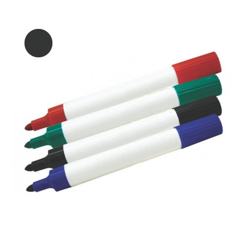Marcador de Quadro Branco Preto 12un.
