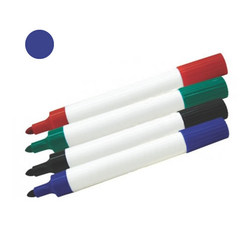 Marcador de Quadro Branco Azul 12un.