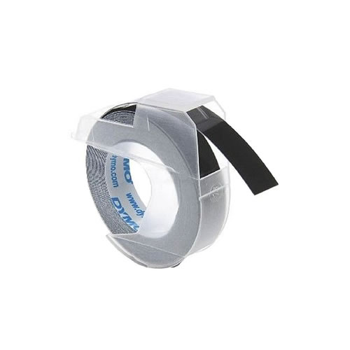 Fita Original Dymo Gravação 9mmx2m Preto 2un