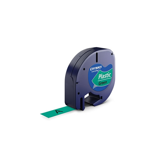 Fita Original Dymo Gravação 19mmx7m Preto/Verde