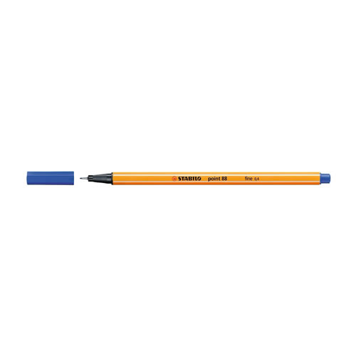 Marcador Stabilo Point 88 Azul - 1un