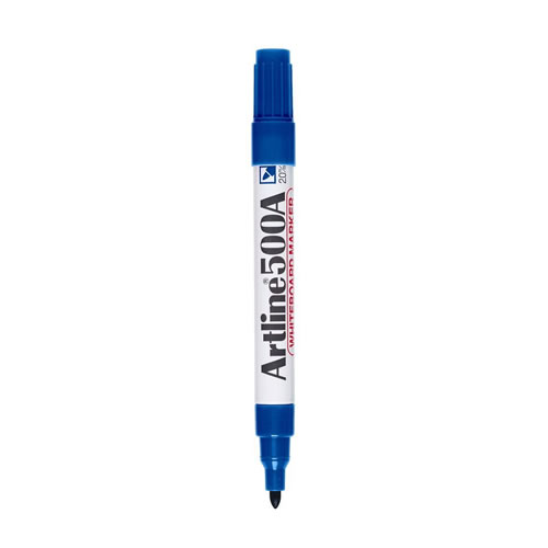 Marcadores Quadro Branco Artline 500 Azul 12un