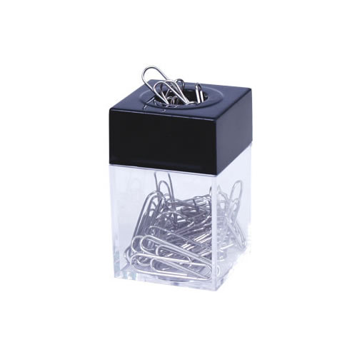 Porta Clips Magnético Plástico Quadrado - 1un