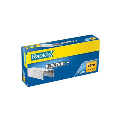 Agrafos 66/6 Rapid Electric (2/20 Folhas) - Cx5000