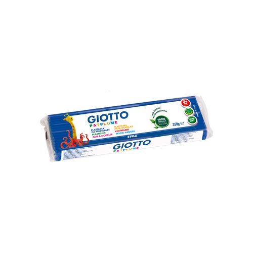 Plasticina Giotto Patplume 350gr - Azul Escuro