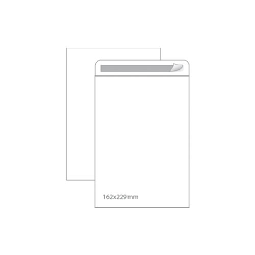 Envelopes Saco Branco 162X229mm 25un Autodex