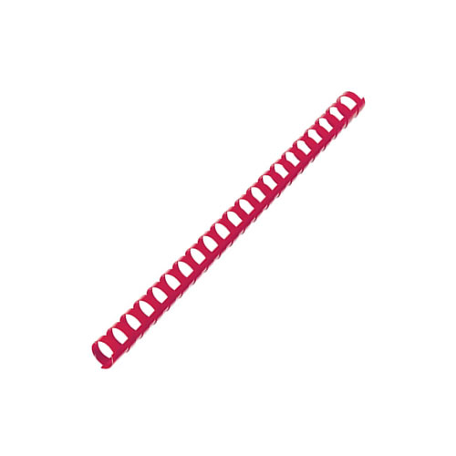 Argolas PVC Encadernar 28mm p/270fls 50un Vermelho
