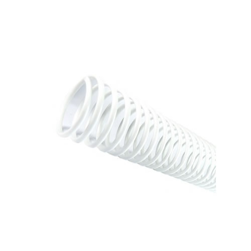 Argolas Espiral Metal Passo 5:1 06mm Cx 200 Branco