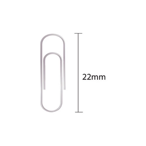 Clips nº 1 Caixa c/ 100un