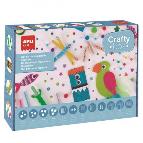 Jogo de Trabalhos Manuais Apli Crafty Box