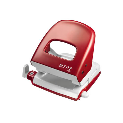 Furador Leitz 5008 c/Régua Vermelho