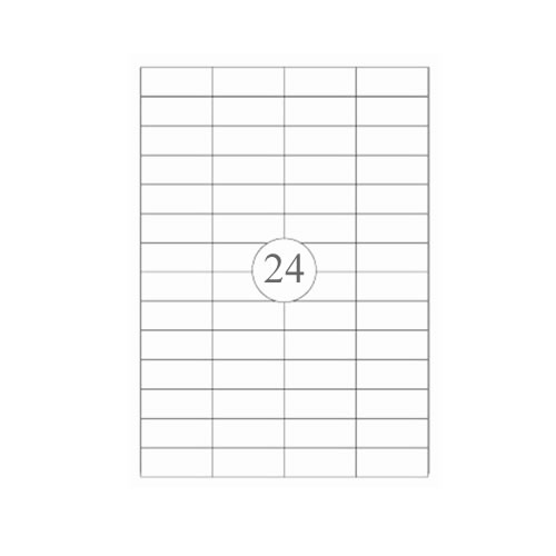 Etiquetas Markin 70X37 100 Folhas A4 2400un