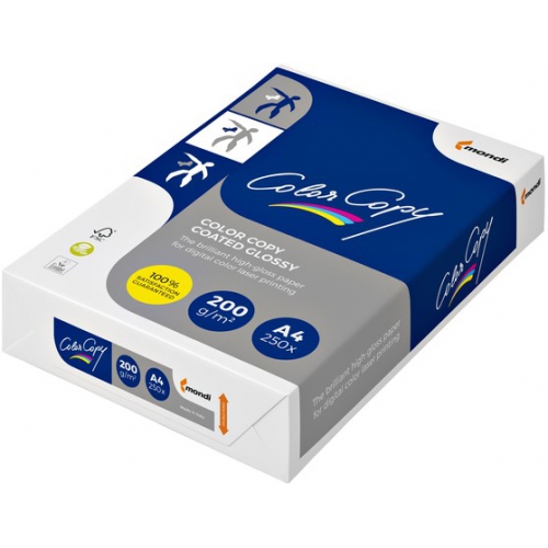 Papel Color Copy Glossy A4 200gr. - 250 folhas