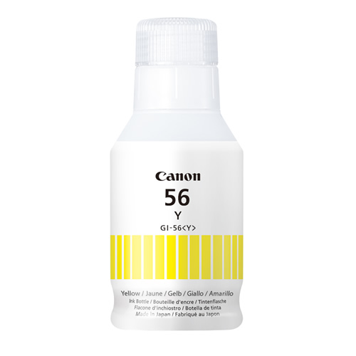 Tinteiro Original Canon GI-56 Amarelo