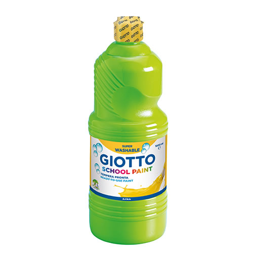 Guache Líquido Giotto Escolar 1L - Verde