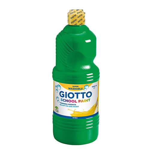 Guache Líquido Giotto Escolar 1L - Verde Escuro