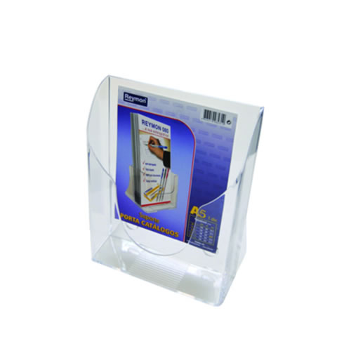 Expositor Porta Folhetos Acrilico A5 Largura 16cm