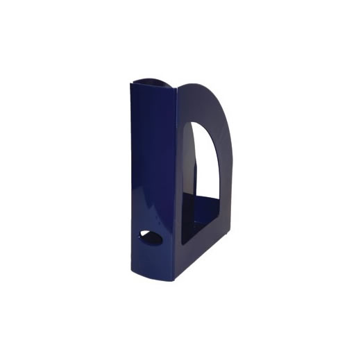 Porta Revistas 320x250x80mm Plástico Opaco Azul