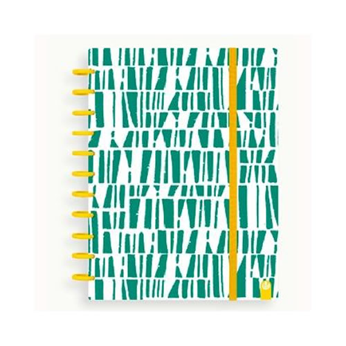 Caderno Inteligente A4 Quadriculado 100 fl Verde