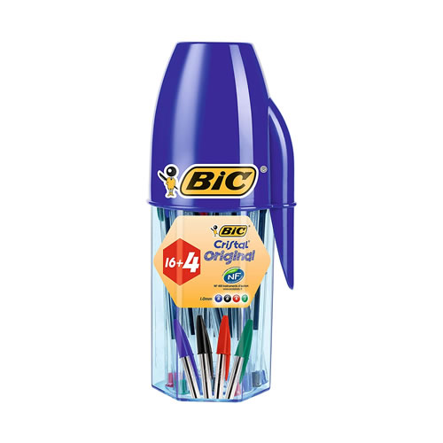 Canetas BIC 16+4 unidades