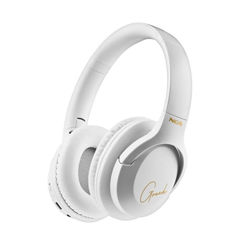 Auscultadores NGS Artica Greed - Branco