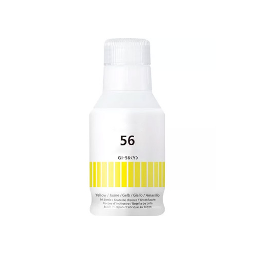 Tinteiro Compatível Canon GI-56 Amarelo