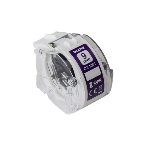 Rolo de Etiquetas Brother 9mmx5m CZ-1001