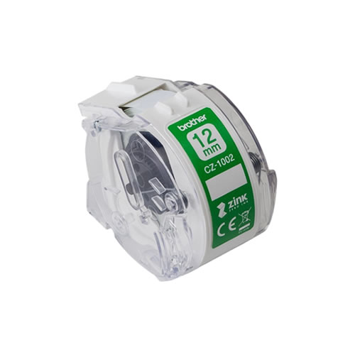 Rolo de Etiquetas Brother 12mmx5m CZ-1002