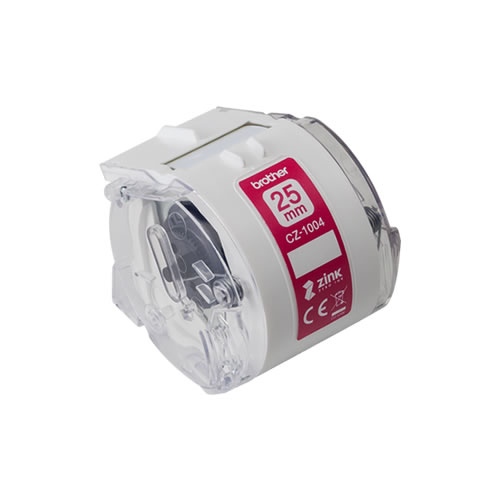 Rolo de Etiquetas BROTHER 25mmx5m CZ-1004