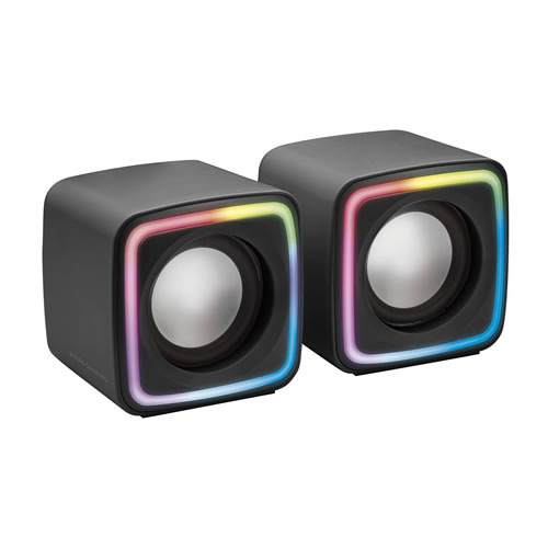 Colunas Mars Gaming MSCUBE 8W Preta