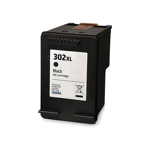 Tinteiro Reciclado HP 302 XL (F6U68A) Preto