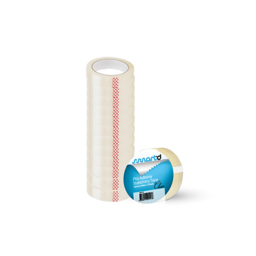 Fita Adesiva Clear 19mmx33mts Pack 8