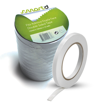 Fita Adesiva Espuma Dupla Face 15mmx2mts - pack 10
