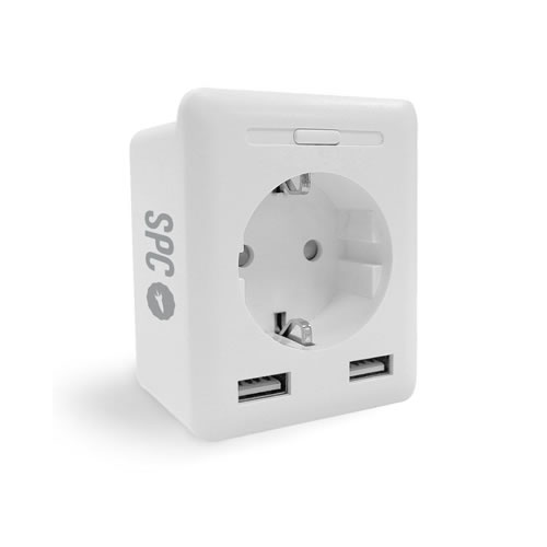 Tomada Inteligente Wifi SPC Clever Plug USB