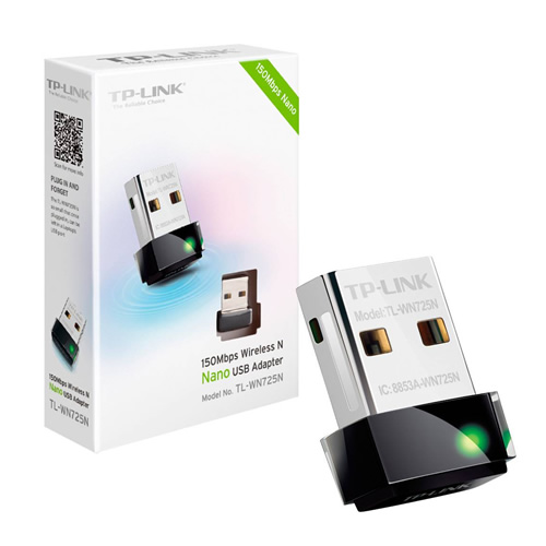 Nano Adaptador USB Wireless TP-Link 150Mbps